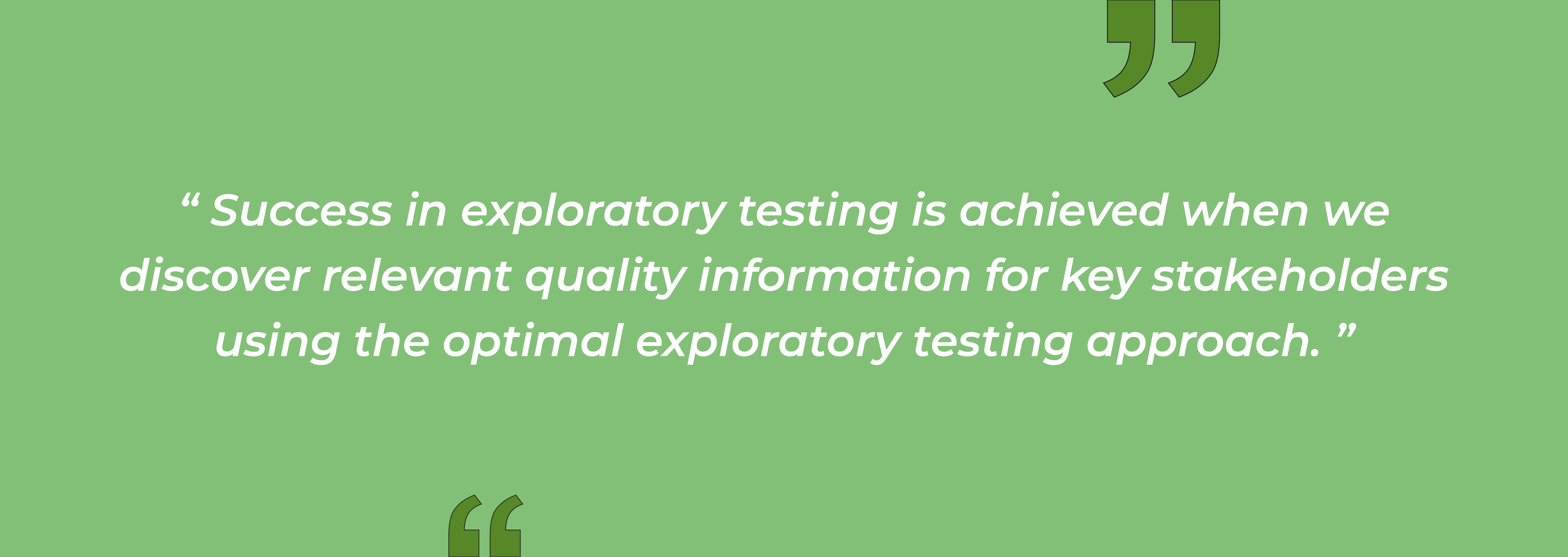 How to Measure Success in Exploratory Testing